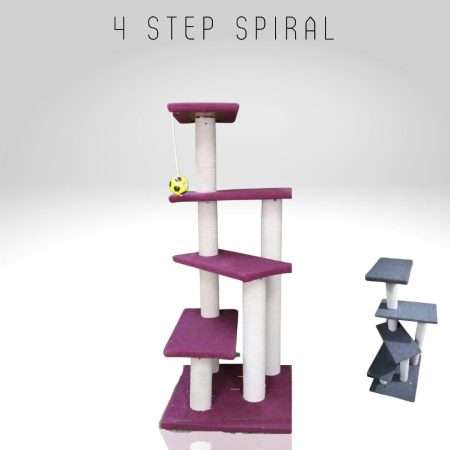Scratching Post ( Spiral 4 Step)