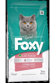 Foxy Adult Cat Food Sterilized