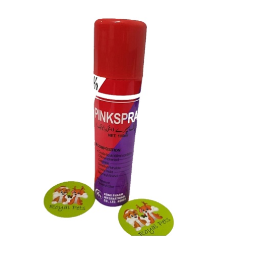 Pink Spray For wound