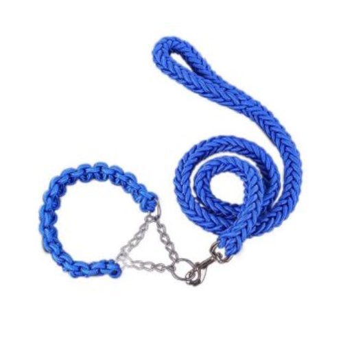 Round Rope Leash with Collar