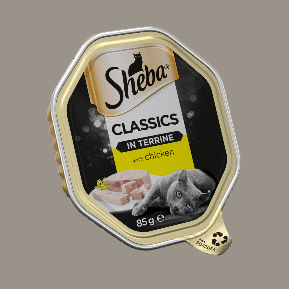 Sheba terrine clearance cat food