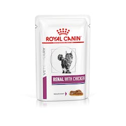 vhn vital support renal cat wet chicken cig pouch 85gr packshot 1