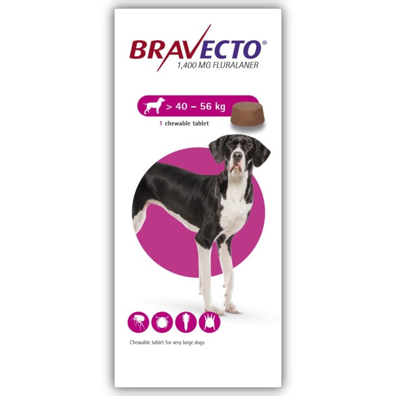Bravecto 1400 mg for Large Dogs