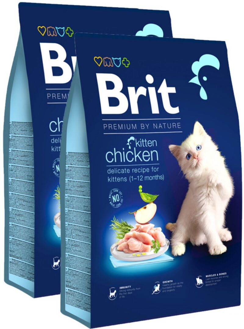 Brit Premium By Nature Cat Kitten Chicken by Petco.pk