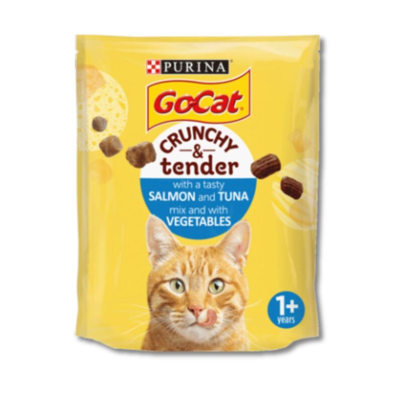 Purina GO-CAT® Crunchy and Tender Salmon and Tuna Dry Cat Food Petco