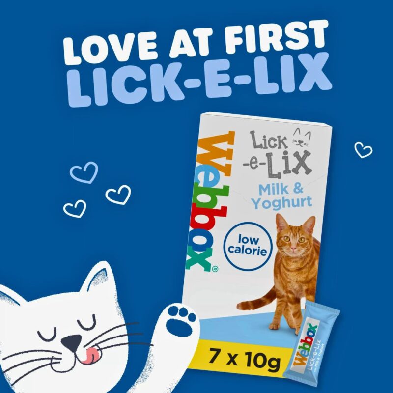 Webbox Cat Treats LICK-E-LIX with Milk & Yoghurt Petco 4
