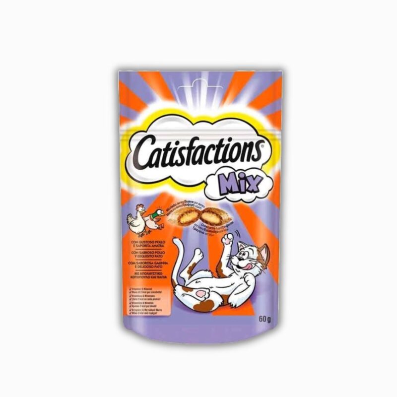 Catisfactions Cat Treats Mix Chicken and Duck by Petco