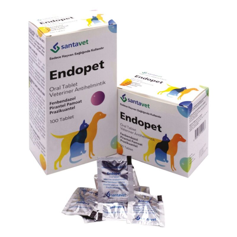 Endopet Deworming Tablets for Cats and Dogs by Petco.pk