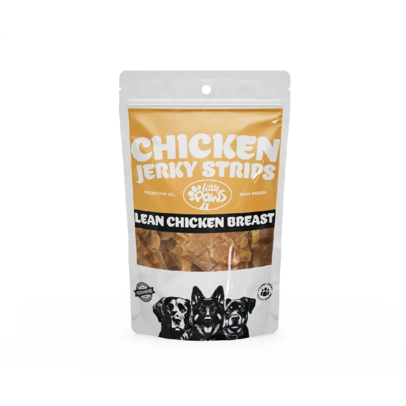 Little Paws Chicken Jerky Strips for Dogs