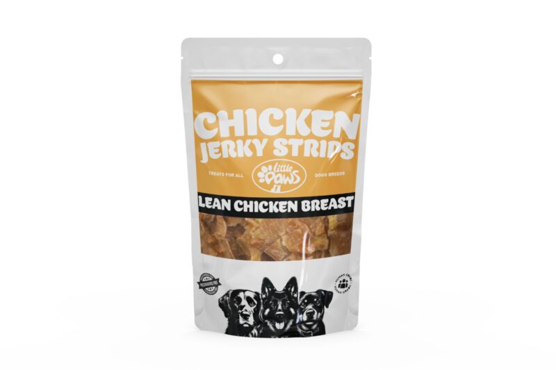 Little Paws Chicken Jerky Strips for Dogs