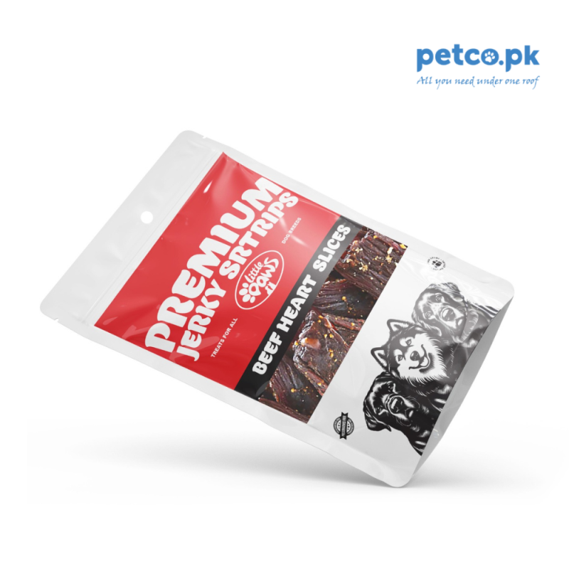 Little Paws Beef Heart Jerky Strips