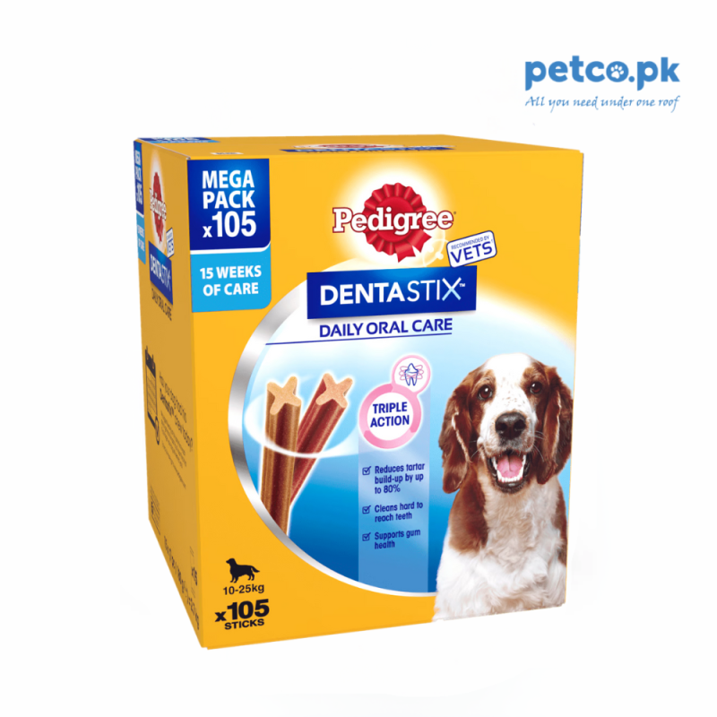 PEDIGREE DENTASTIX Daily Dental Chews Medium Dog 77 GM 1