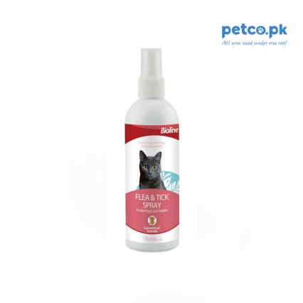Bioline Flea and Tick Spray for Cats