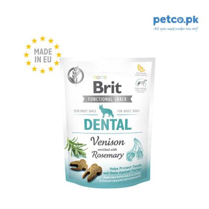 Brit Care Dog Functional Snack Dental Venison