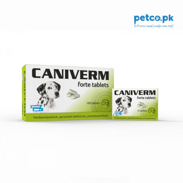 Caniverm Deworming Tablets for Cats and Dogs