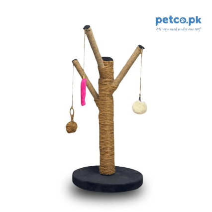 Cat Tree Cat Playing Scratching Post - With Detahable Pole