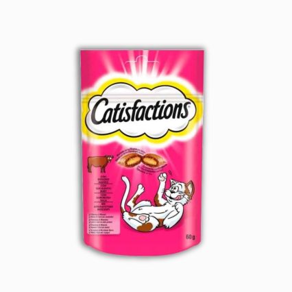 Catisfactions Cat Treats with Beef