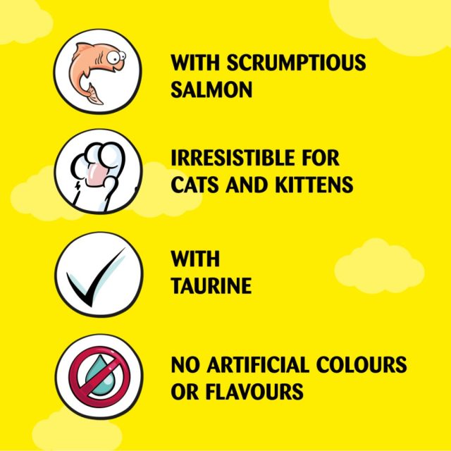 DREAMIES Creamy Cat Treats Scrumptious Salmon - Image 2