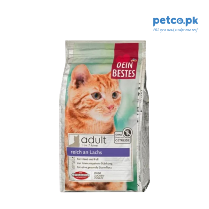 Dein Bestes Adult Dry Cat Food with Salmon