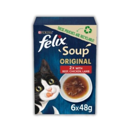 FELIX Soup Original Farm Selection Wet Cat Food