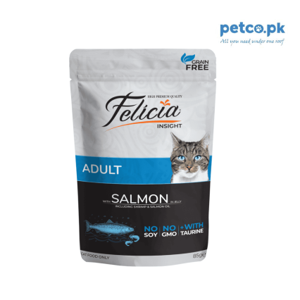 Felicia Adult Salmon in Jelly Grain Free