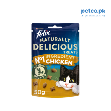 Felix Cat Treat with Delicious Chicken and Catnip