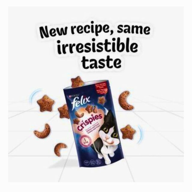 Felix Crispies Salmon and Trout Cat Treats - Image 2