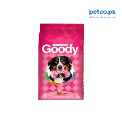 Goody Lamb Meat & Rice Adult Dog Food Main Bag Image by petco.pk
