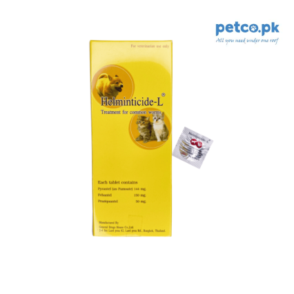 Helminticide-L Dewormer for Dogs and Cats