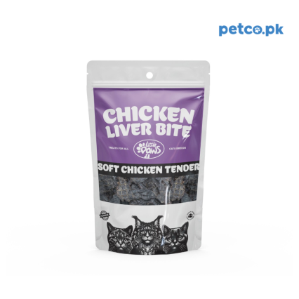 Little Paws Chicken Liver Bites | Treat for Cats