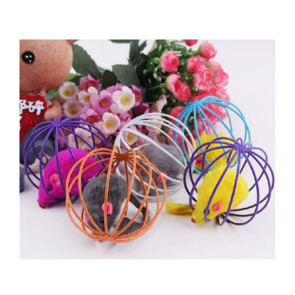 CAT CAGE MOUSE BALL
