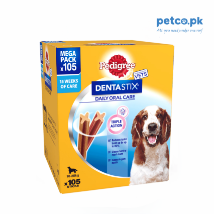 PEDIGREE DENTASTIX Daily Dental Chews Medium Dog 77 GM