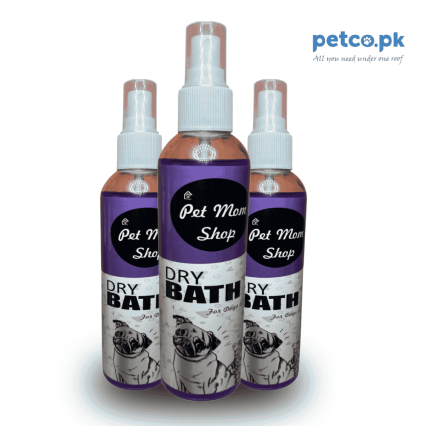 PMS Dry Bath Spray for Cats & Dogs | Sauvage Scent - 200 ML