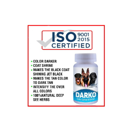 DARKO – Color Darker & Coat Shiner For Dogs