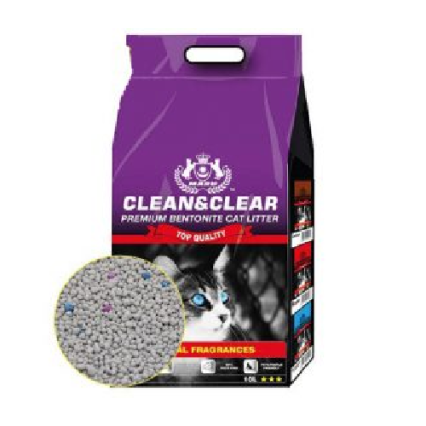 Clean & Clear Premium Bentonite Cat litter