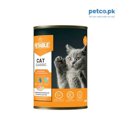 Petable Cat Classic - Chicken Flavor 400 GM