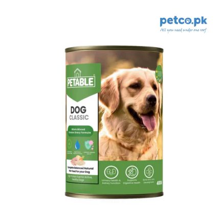 Petable Dog Classic - Chicken Flavor 400 GM