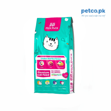 Pick Pure Premium Cat Food - 1 KG