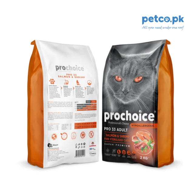 Prochoice Pro33 Salmon & Shrimp | Sterilized Cats - Image 2