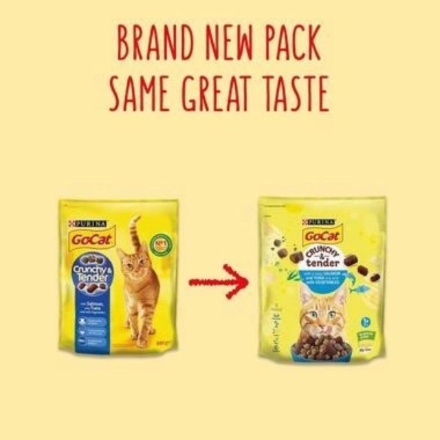 PURINA GO-CAT® Crunchy and Tender Salmon and Tuna Dry Cat Food - Image 2