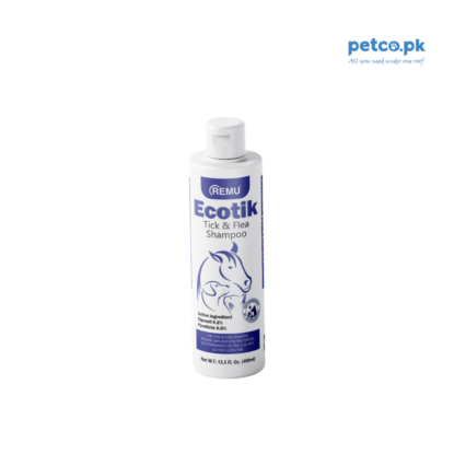 Remu Ecotik Tick & Flea Medicated Shampoo Main Image By Petco.pk