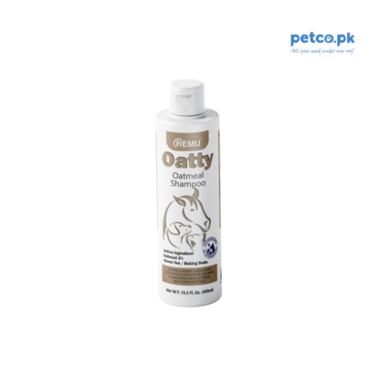 Remu Oatty (Oatmeal) Medicated Shampoo for Cats, Dogs and Horses Main Image by Petco.pk
