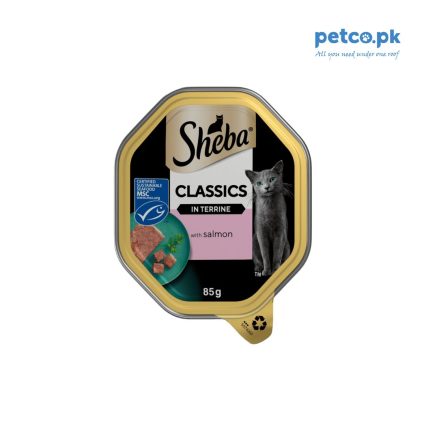 SHEBA Classics Wet Cat Food Salmon in Terrine 85g