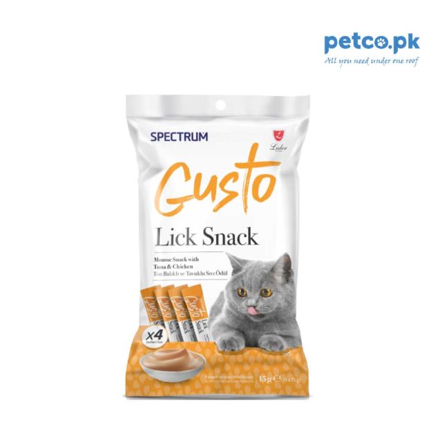 Spectrum Gusto Lick Snack Tuna and Chicken for Cats