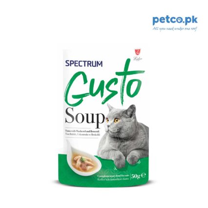 Spectrum Gusto Tuna, Mackarel and Broccoli Soup for Cats