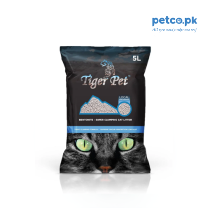 Tiger Pet Bentonite Cat Litter - 5 KG
