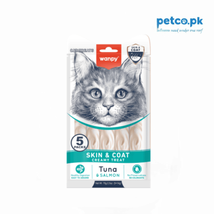 Wanpy Skin & Coat Creamy Treat Tuna & Salmon