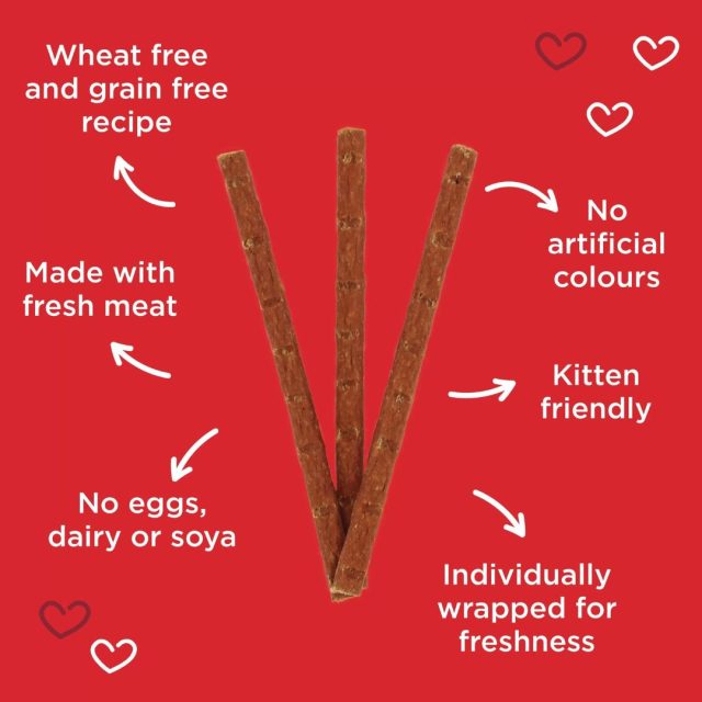 Webbox Tasty Sticks Beef & Rabbit Cat Treats - Image 2
