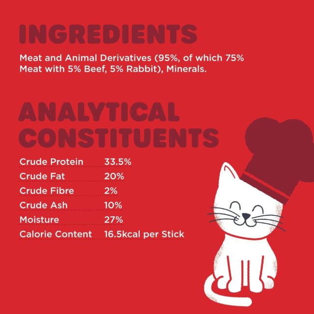 Webbox Tasty Sticks Beef & Rabbit Cat Treats - Image 5