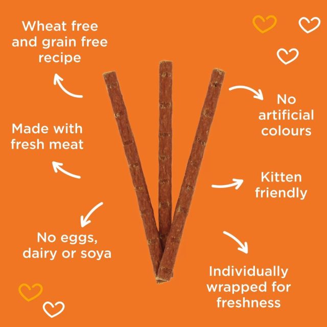 Webbox Tasty Sticks Chicken & Liver Cat Treats - Image 2